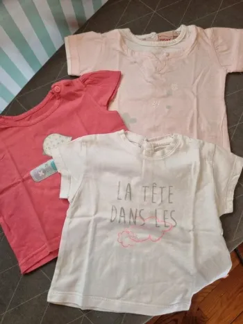 Lot de haut fille