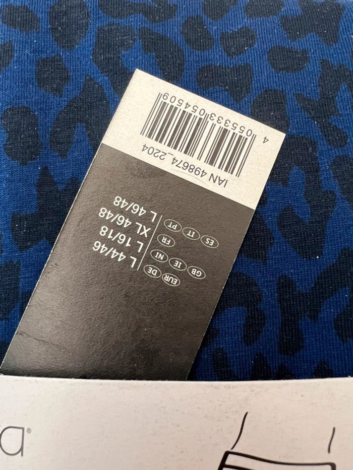 Legging léopard bleu femme taille XL marque Esmara neuf ! - photo numéro 2