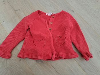 Gilet coeur