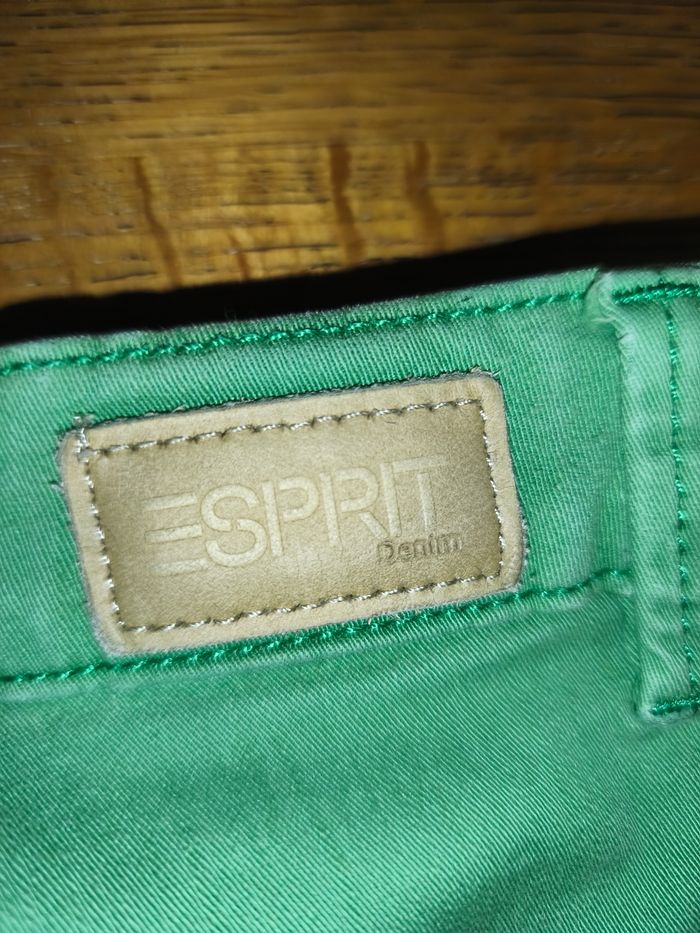 Jeans esprit vert clair/ pomme - photo numéro 4