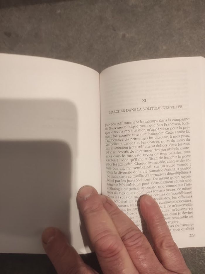 L'art de marcher Rebecca Solnit - Actes Sud Babel 2004 - photo numéro 4