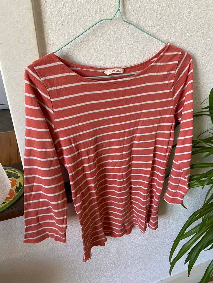 Haut manche-longue Camaieu - photo numéro 3