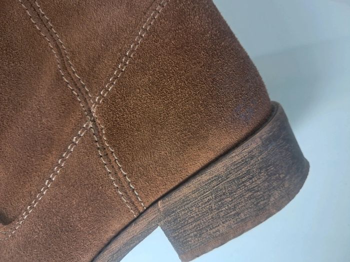Bocage bottines low boots P.38 marron en cuir - photo numéro 7