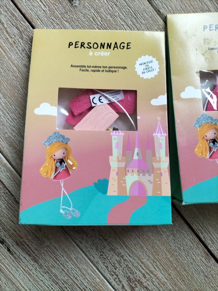 Lot de personnage a fabriquer - photo numéro 2