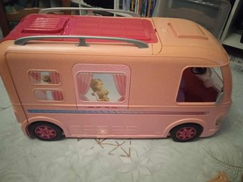 Camping car barbie
