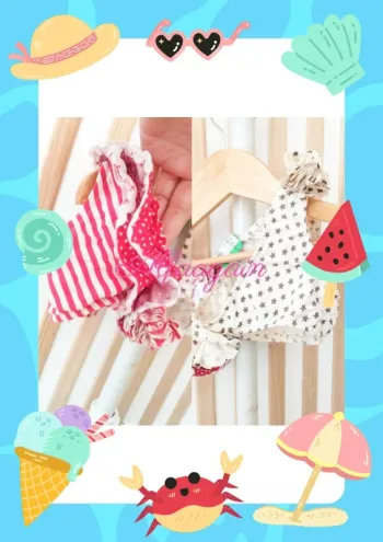 Lot maillot de bain 6/12mois neufs fille