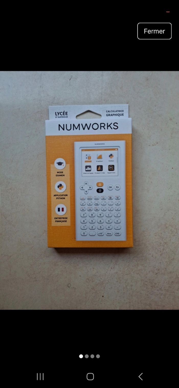 Calculatrice Numworks Neuf