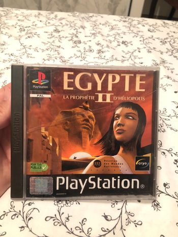 Jeu Égypte II playstation 1