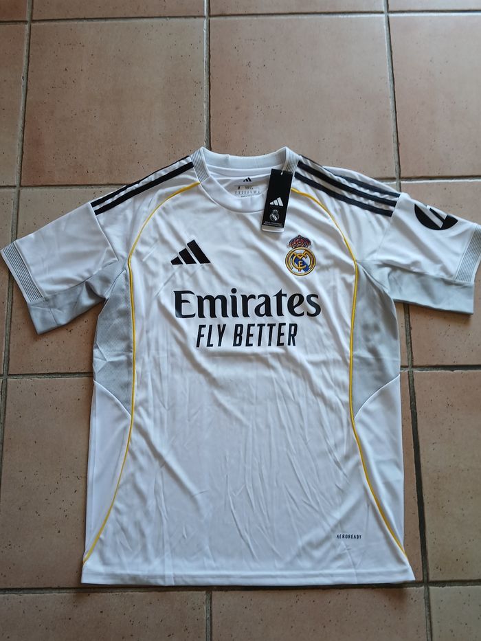 Maillot de foot Real Madrid domicile 2025 2026 mbappe 9 - photo numéro 2