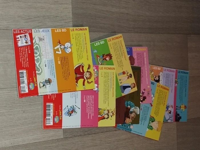 Lot de 8 magazines J’aime lire année 2022-23 L054  7595905911 - photo numéro 4
