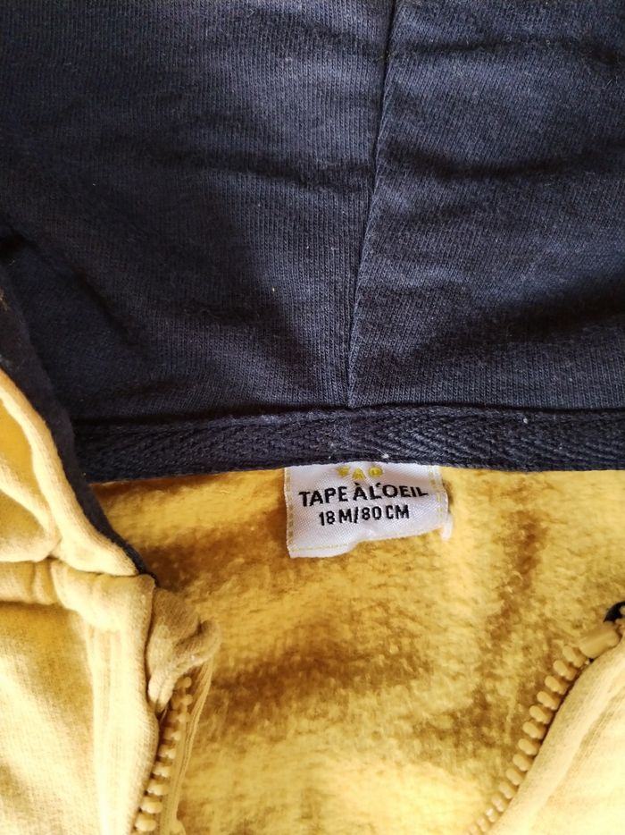 Sweat Tape à l'oeil, taille 18 mois - photo numéro 3