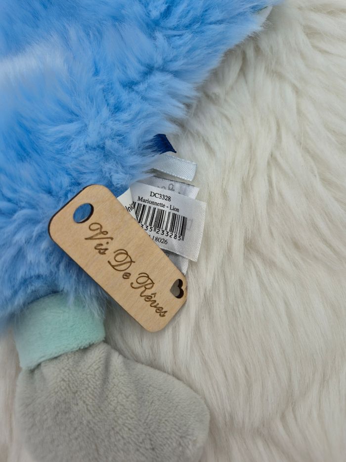 Doudou marionnette lion Artik’Cool DC3328 Doudou et Compagnie - photo numéro 5