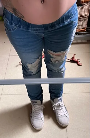 Pantalon taille basse