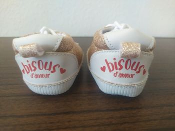 Petites baskets Bisous d'amour