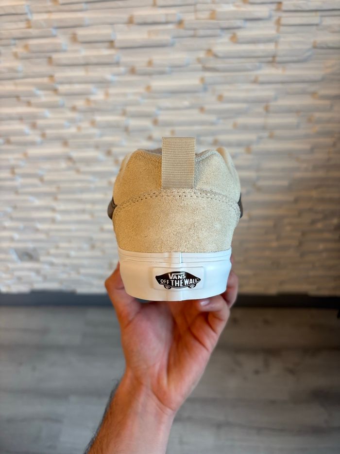 Vans Knu Skool écru – Baskets sneakers streetwear - photo numéro 3