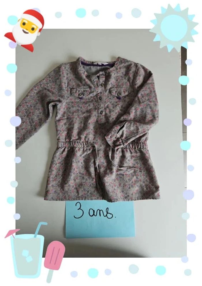 Robe fille 3 ans