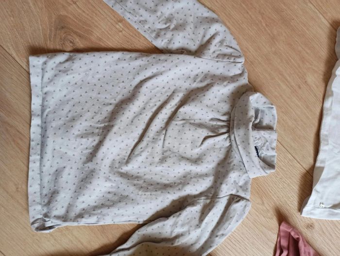 Lot t-shirt manche longue col roulé - photo numéro 10