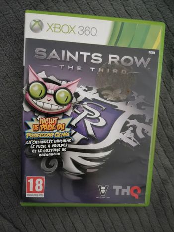 Saints row the third x-box 360 Thq complet