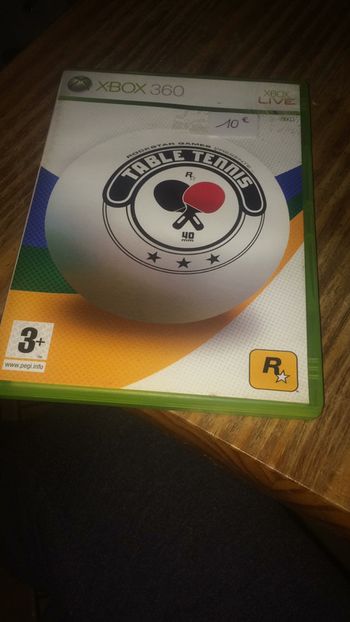 Jeu Xbox 360 tennis de table