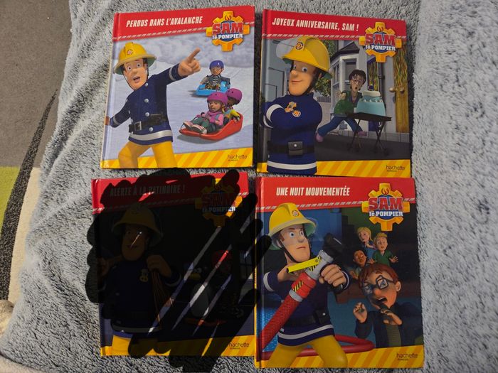 Lot 4 livres sam le pompier - photo numéro 9