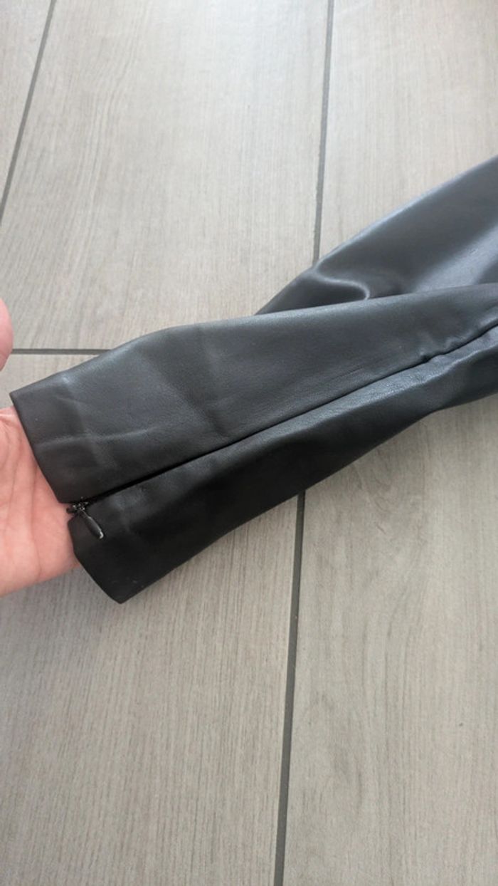Legging Zara simili cuir - photo numéro 4