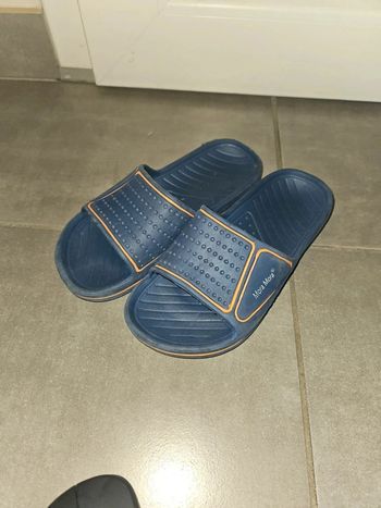 Sandale claquette bleu 33 tong de plage