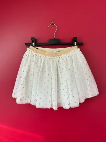 Jupe en tulle et paillettes doré fille 6 ans petit bateau