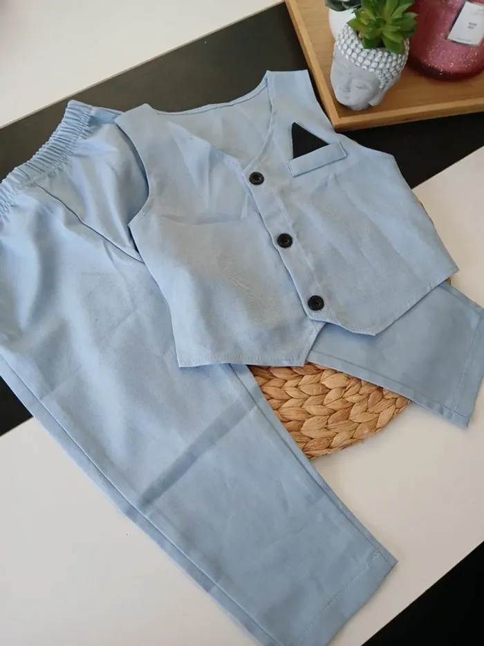 Ensemble pour cérémonie garçon Taille 18/24mois🎉🌿 - photo numéro 6