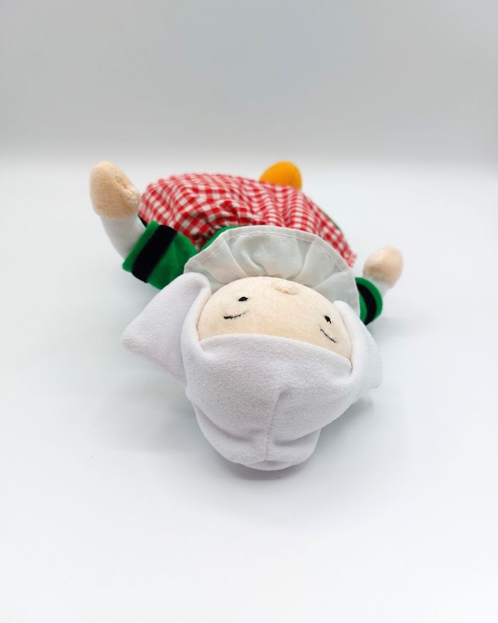 Peluche poupée doudou Bécassine 25 cm AJENA Nounours hachette livre GL 2004 - photo numéro 5