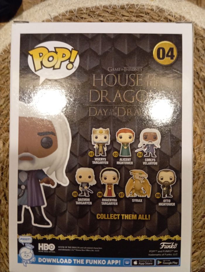 Pop! Corlys Velaryon games of thrones house of dragon - photo numéro 3