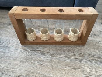 Vase design 4 bouteilles 