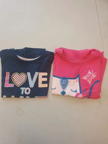 Lot de 2 t shirt young fashion 3 ans