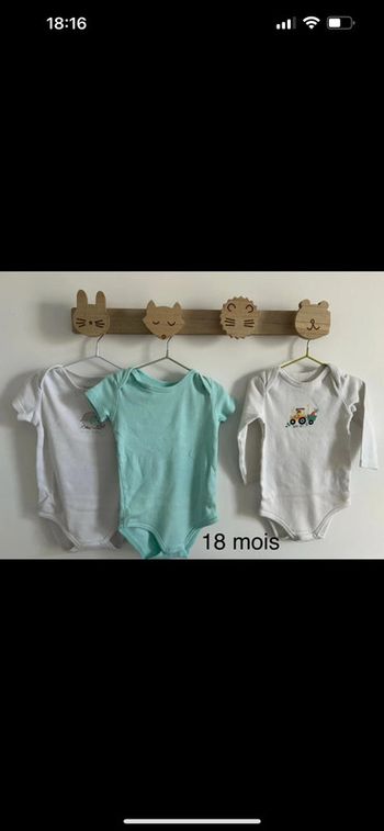 Lot de 3 body imparfaits