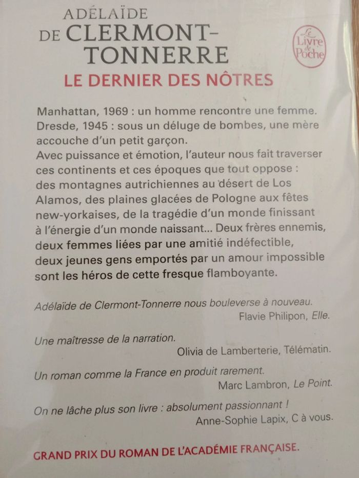 Adélaïde de Clermont-Tonnere 🪅 Le dernier des nôtres - photo numéro 3