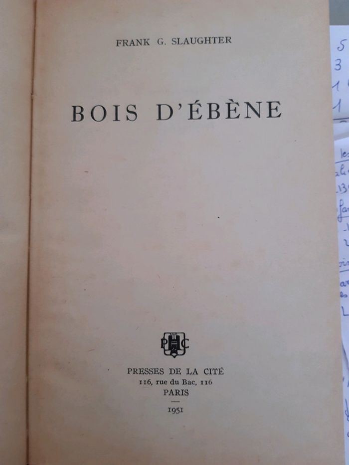 Livre bois d'ébène - photo numéro 4
