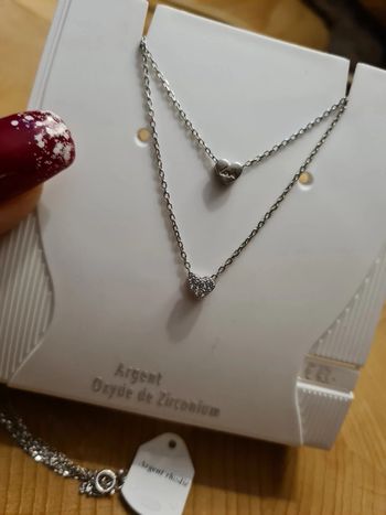 Collier cœur neuf
