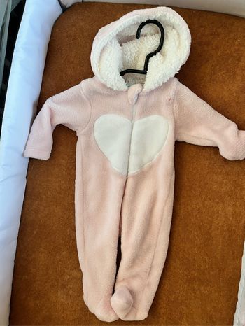 Pyjama rose 3 mois Manon et Valentin