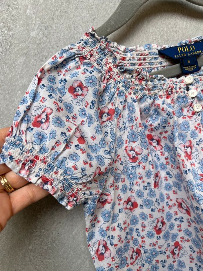 Blouse manches courtes Polo Ralph Lauren 6 ans - photo numéro 4
