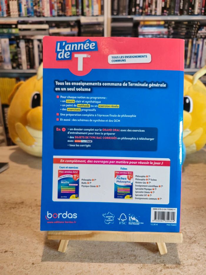 Livre L'année de Tle Tous les Enseignements Communs - photo numéro 2