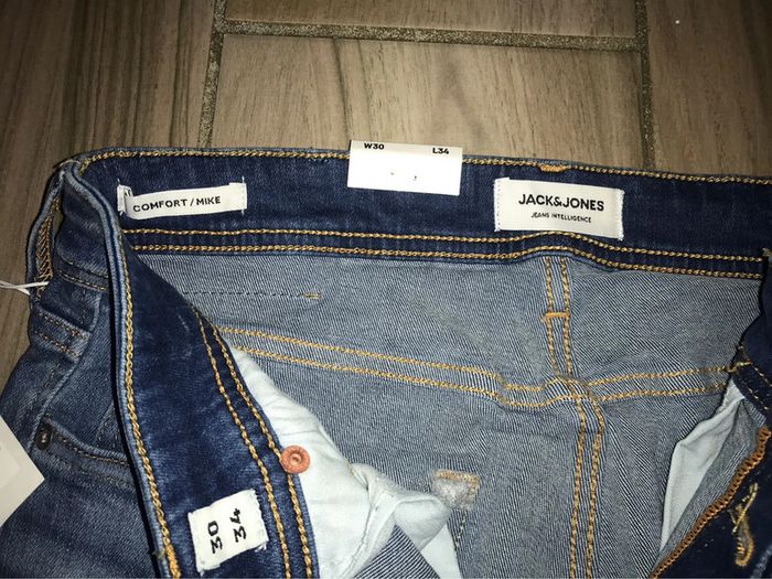 Jeans jack & jones bleu 30/34 neuf - photo numéro 4