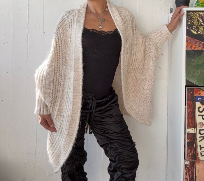 Long gilet crème Cache Cache - photo numéro 10