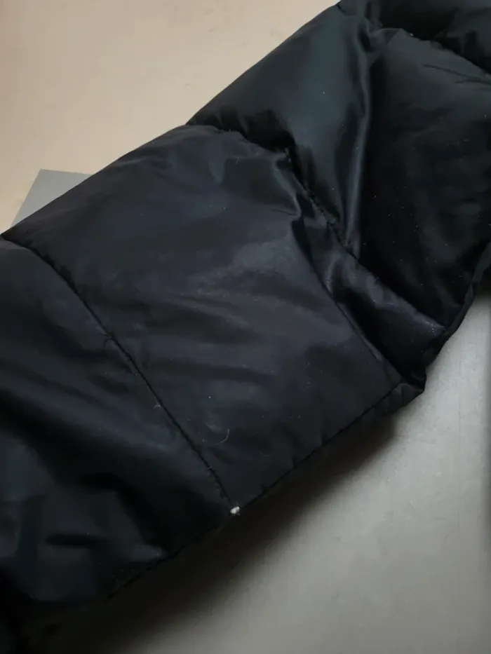 Doudoune nike vintage rétro XL noire et blanche - photo numéro 12