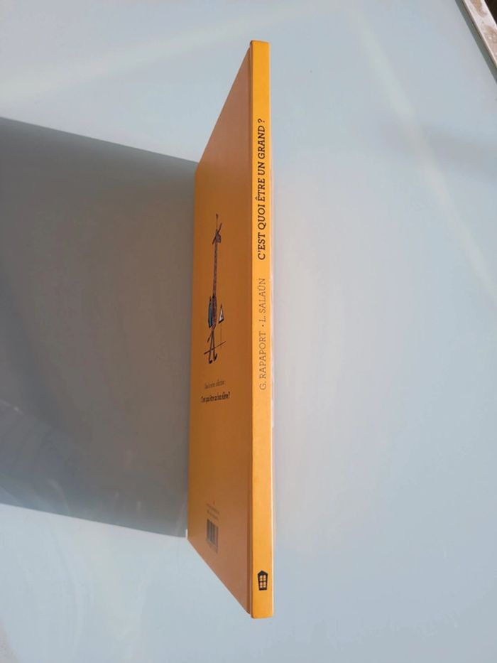 Joli grand livre 🦒 C'est quoi être grand ? (35) - photo numéro 14