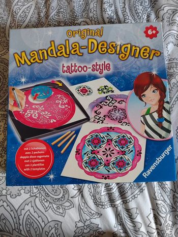 Original Mandala designer tattoo-style 6 ans