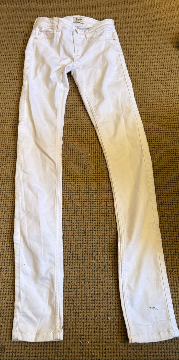 Lot de 6 jeans et  1 pantalon effet cuir