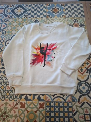 Sweat gymnastique grs