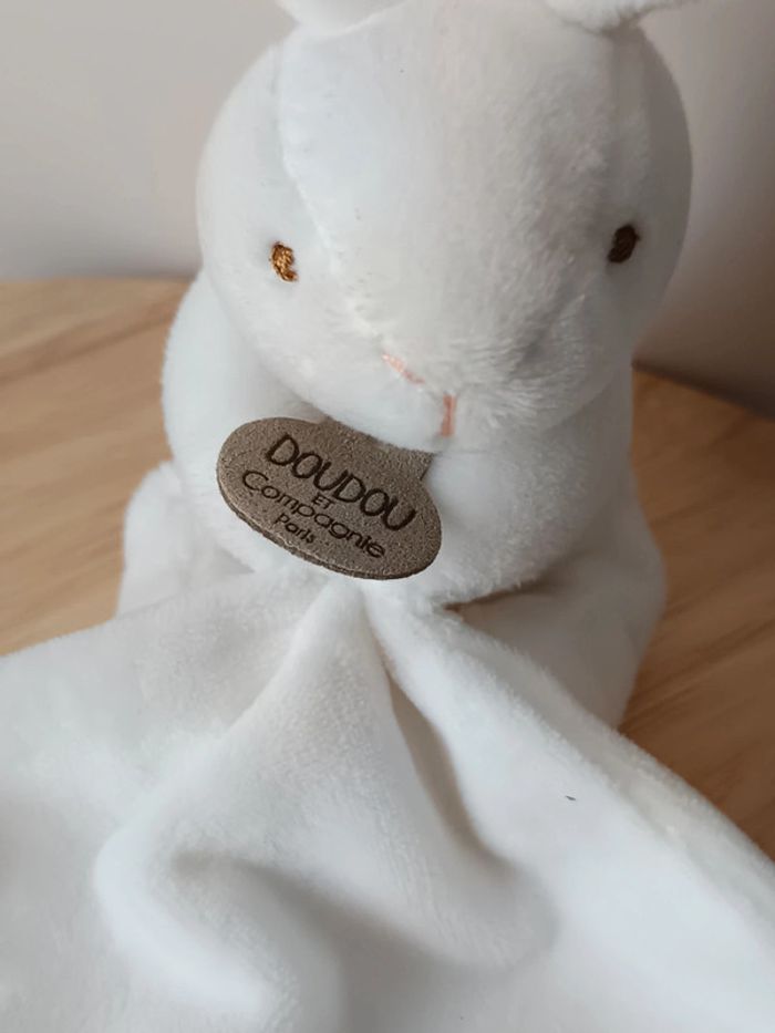 Doudou lapin blanc doudou et compagnie - photo numéro 2