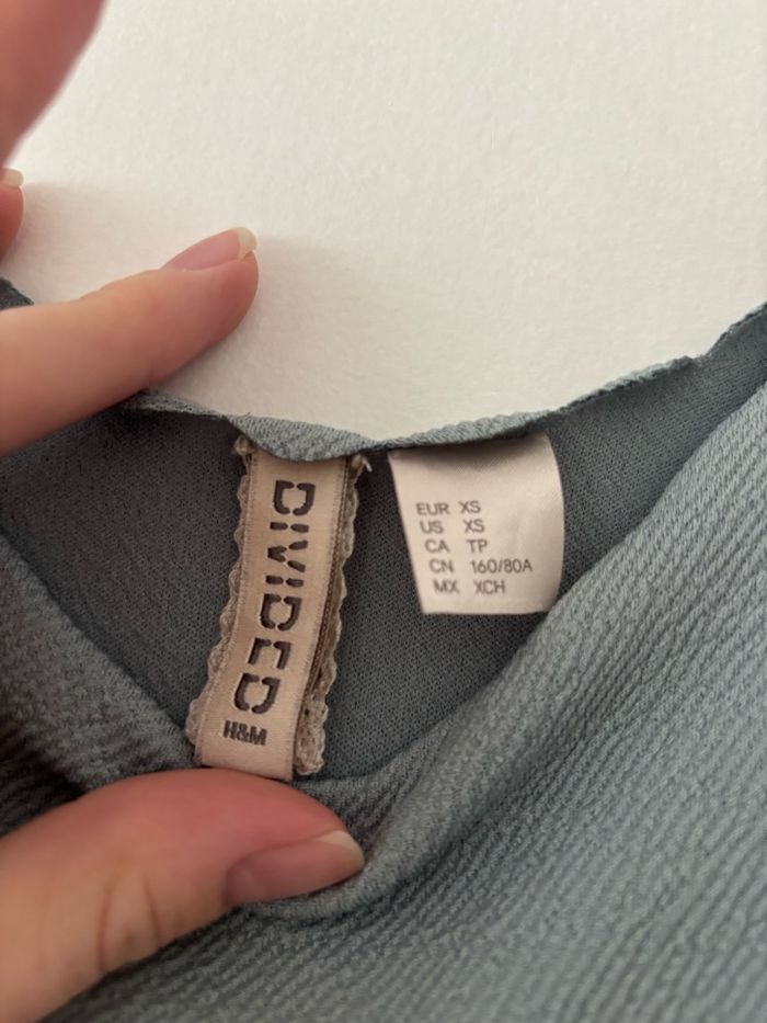 Débardeur vert H&M taille Xs - photo numéro 2