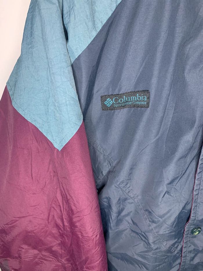 C’est / blouson Kway coupe vent imperméable Columbia vintage année 80-90 - photo numéro 4