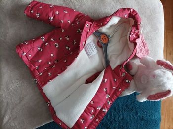 Manteau hiver molletonné